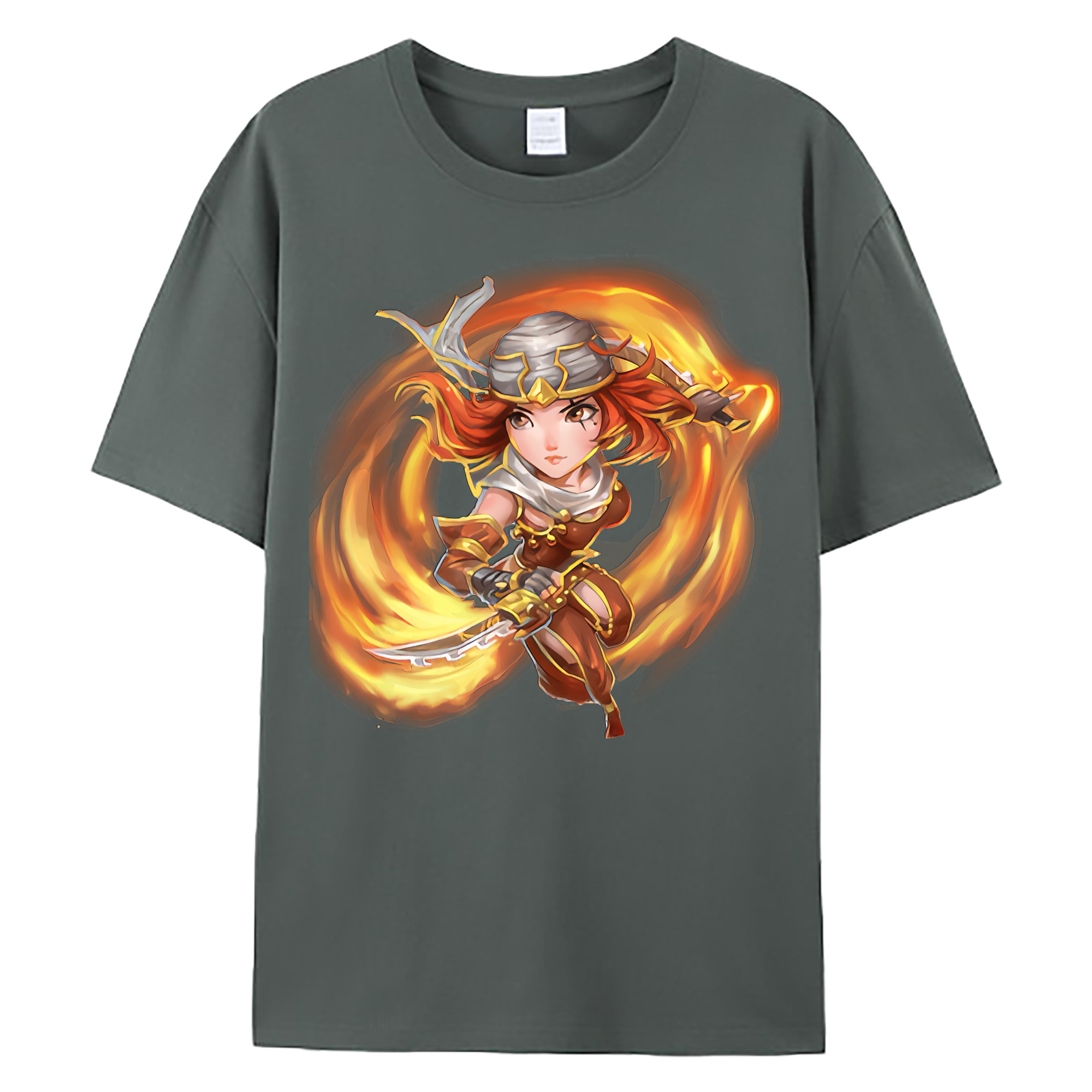 （画像用） リーグ・オブ・レジェンド League of Legends LOL 綿100％ メンズ半袖Tシャツ｜肌触りやわらか＆通気性